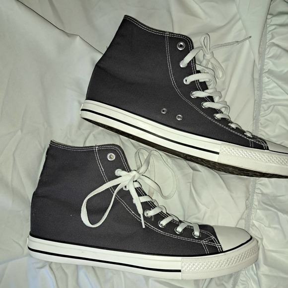 Mens ELARA Deep Gray High-Tops EU 47 / 13 USA - Picture 2 of 8